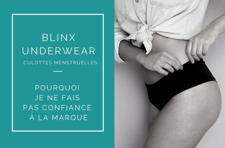 AVIS BLINX UNDERWEAR CULOTTES MENSTRUELLES