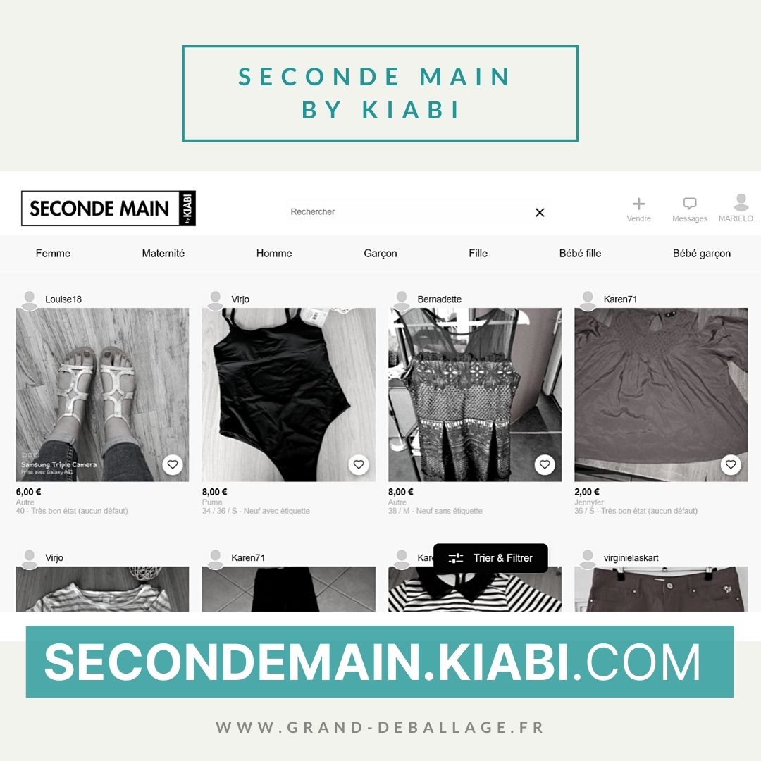 MON AVIS SUR LE SITE SECONDE MAIN BY KIABI